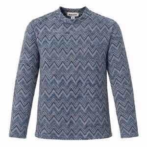 MaltosVintage womens Medium Sweater Made in USA Long Sleeve Textured Knit Gray‎